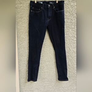 GAP Mens Dark Wash Skinny Jeans